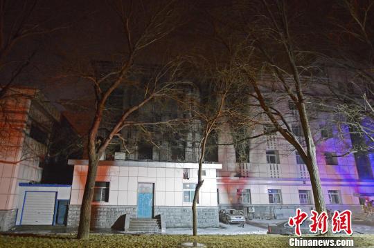 事发地——中北大学国防科技重点实验室。　武俊杰 摄